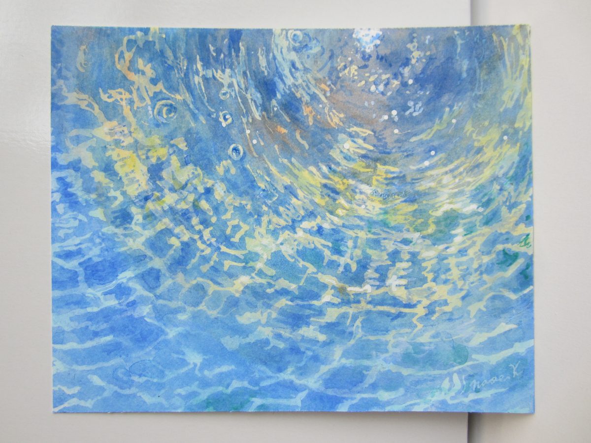 「水の彩り」23日(土)から！ OKA ART GALLERY